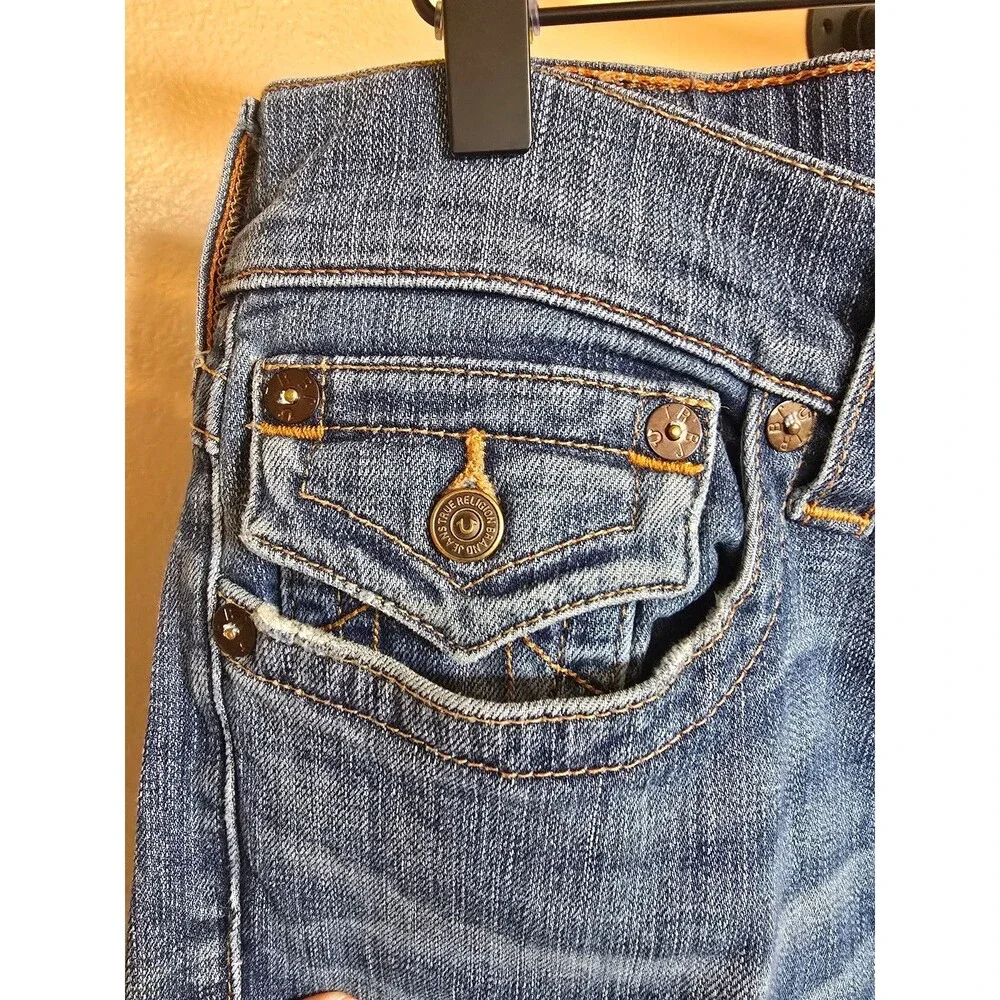 True Religion Rocco mens button fly jeans size 31‎